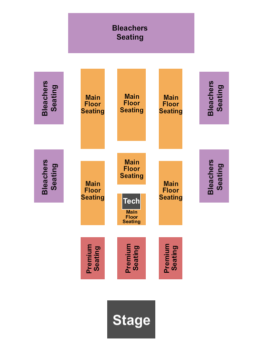 Northland Pines High School Field House Endstage Seating Chart