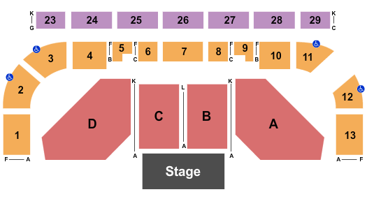 Northwest Arena Jeff Foxworthy Seating Chart