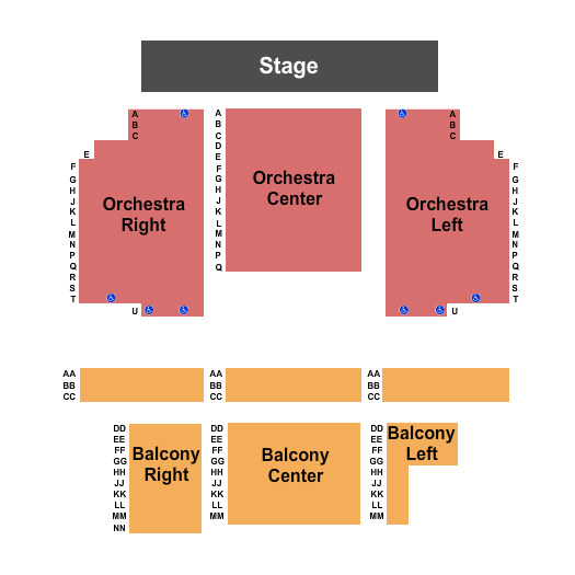 Norwood Theatre Seating Chart