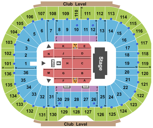 Billy Joel Busch Stadium Seating Chart