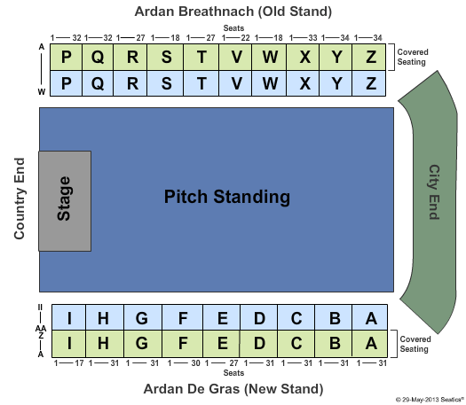 Nowlan Park Bruce Springsteen Seating Chart