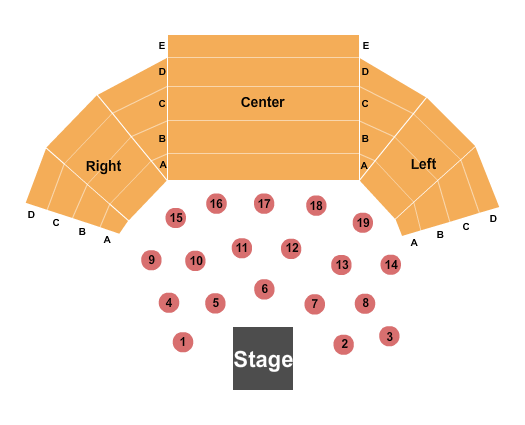 Kyle Kinane Numerica Performing Arts Center Seating Chart