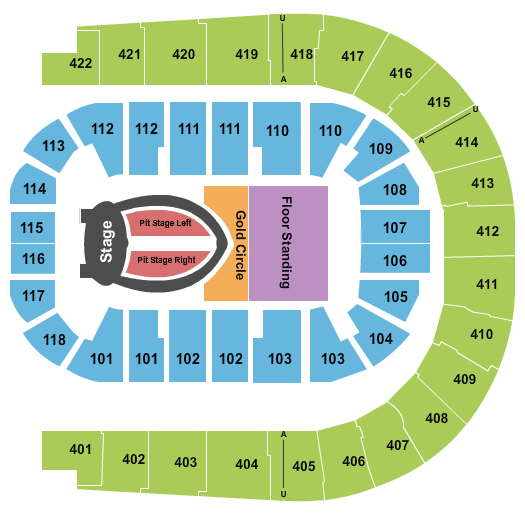 O2 Arena - London Ariana Grande Seating Chart