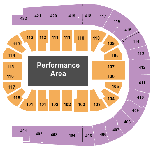 O2 Arena - London Open Floor Seating Chart