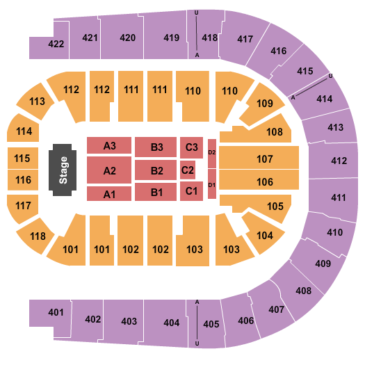 O2 Arena - London Seating Chart | Star Tickets
