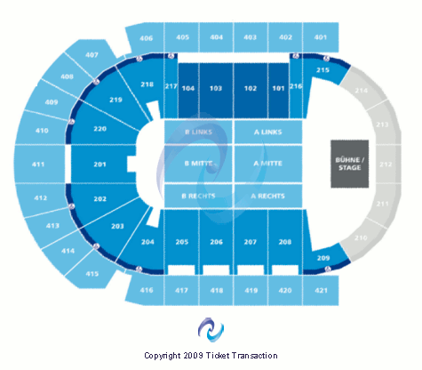 Uber Arena End Stage Seating Chart