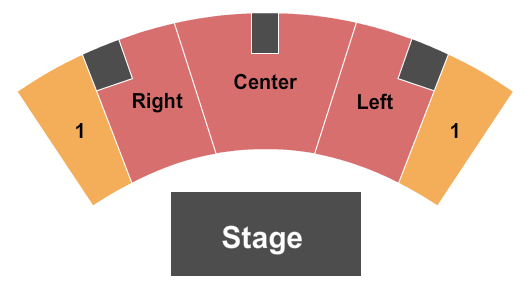 OC Tanner Amphitheater End Stage Seating Chart