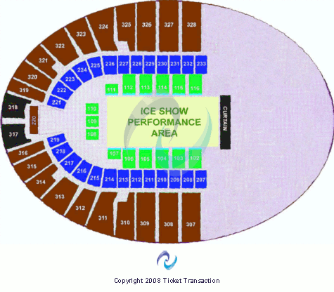 Jim Norick Arena Ice Show Seating Chart
