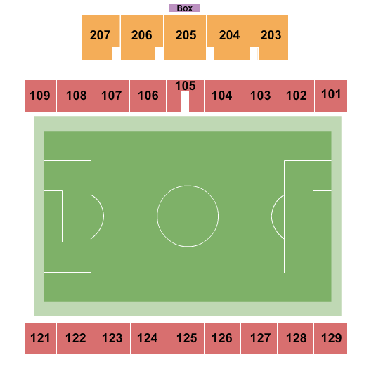 ONE Spokane Stadium Soccer Seating Chart