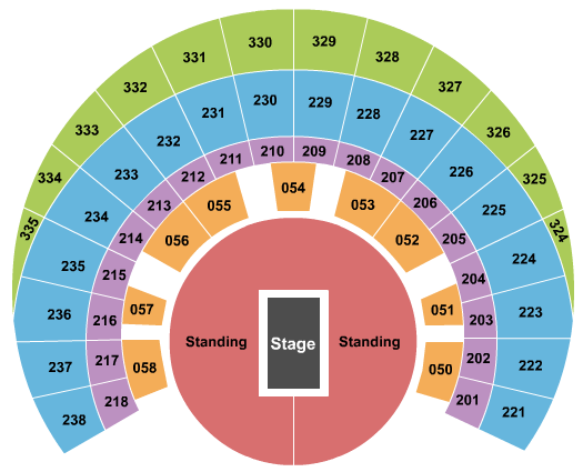 OVO Hydro Billie Eilish Seating Chart