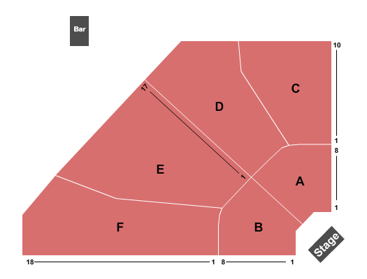 Oak Grove Racing Gaming and Hotel Endstage 2 Seating Chart