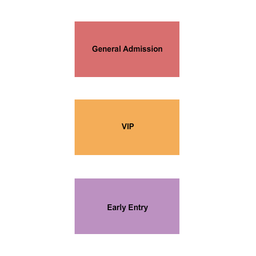 Oak Hill Baptist Church - GA GA/VIP/Early Entry Seating Chart