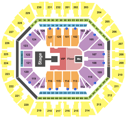 Oakland Arena Anirudh Seating Chart