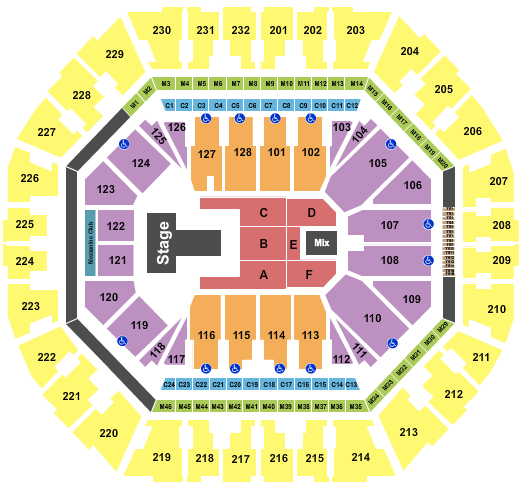 Oakland Arena Badshah Seating Chart