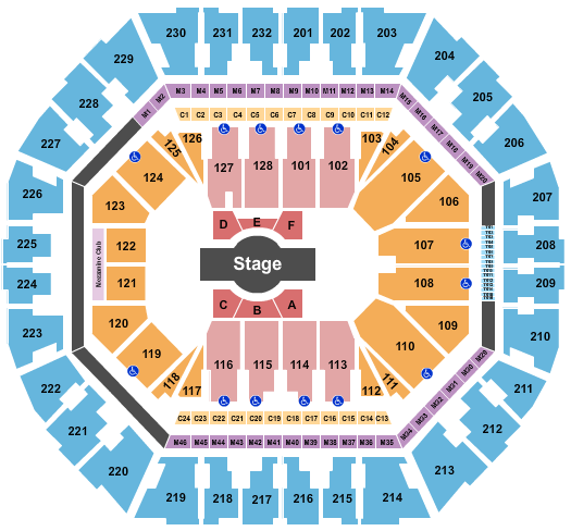 Oakland Arena Cirque - Corteo Seating Chart