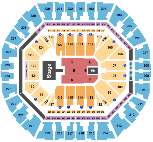 Oakland Arena Don Omar Seating Chart