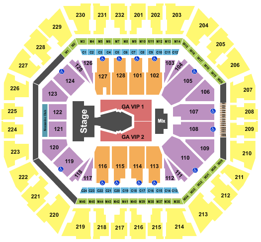 Oakland Arena Enhypen Seating Chart