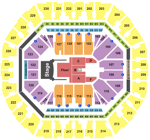Oakland Arena Greta Van Fleet Seating Chart