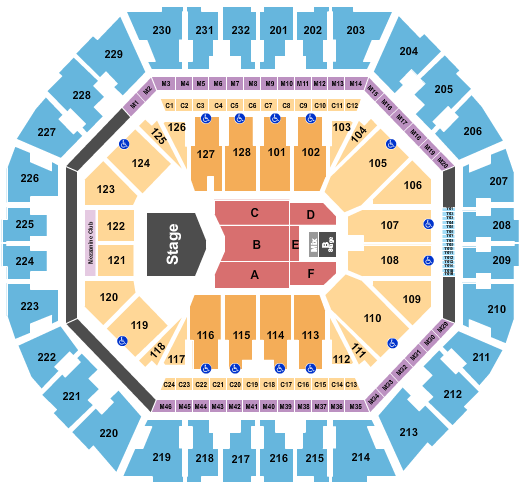 Oakland Arena Grupo Firme Seating Chart