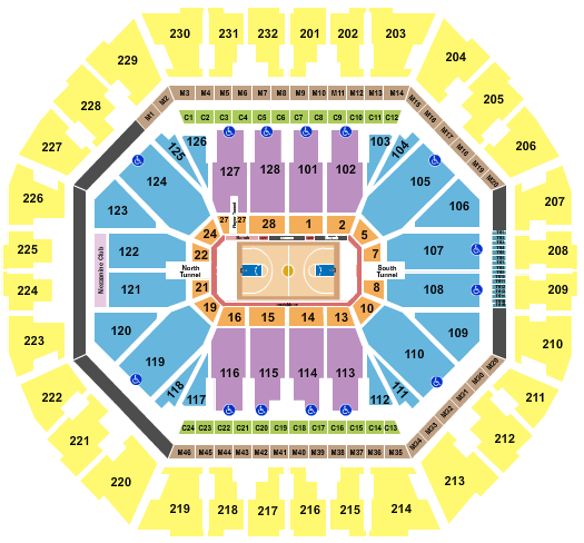 Oakland Arena Tickets & Seating Chart - Event Tickets Center