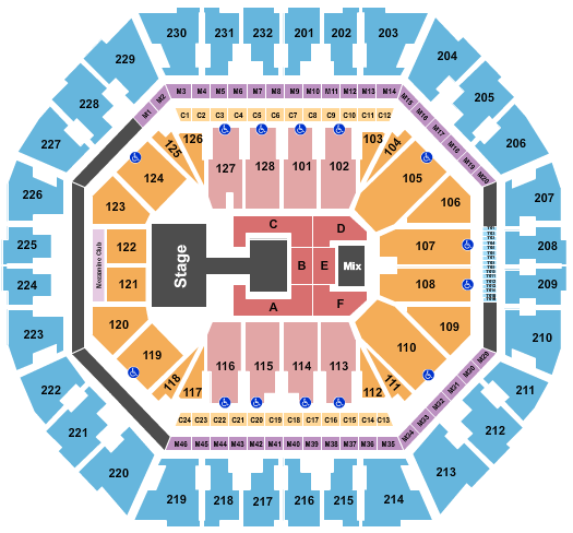 Oakland Arena Itzy Seating Chart