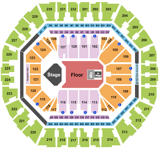 Oakland Arena Maneskin Seating Chart