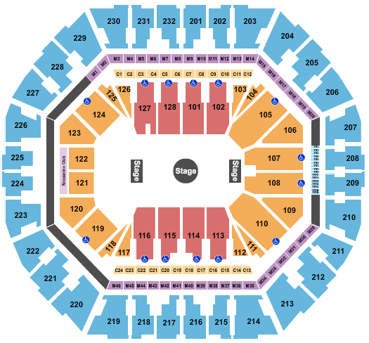 Oakland Arena Ringling Bros Circus Seating Chart