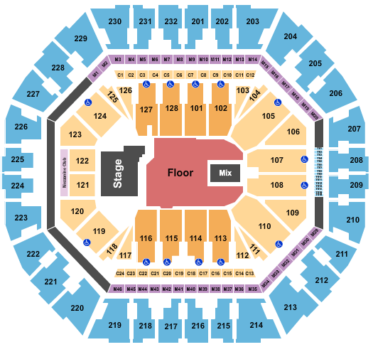 Oakland Arena Twenty One Pilots Seating Chart