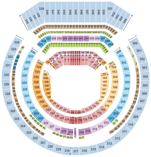 Oakland Coliseum Open Floor Seating Chart