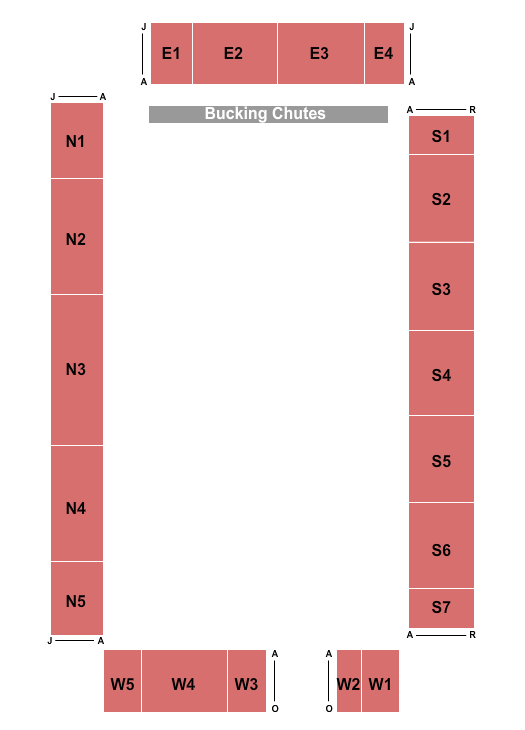Oakley Rodeo Rodeo Seating Chart