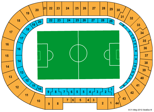 Oblast Sports Complex Metalist Soccer Seating Chart