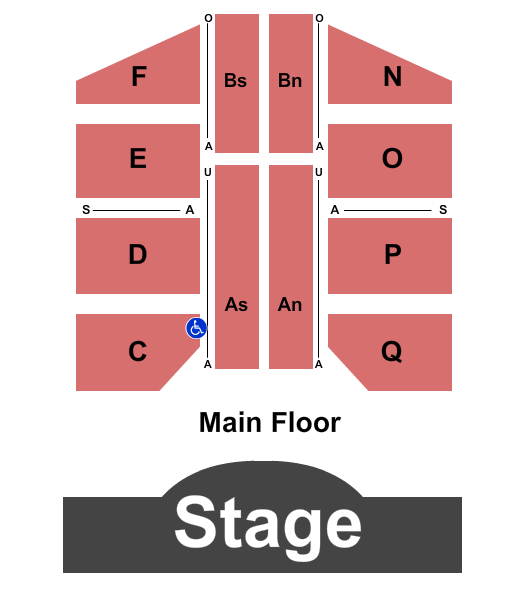 Ocean Grove Great Auditorium Endstage 2 Seating Chart