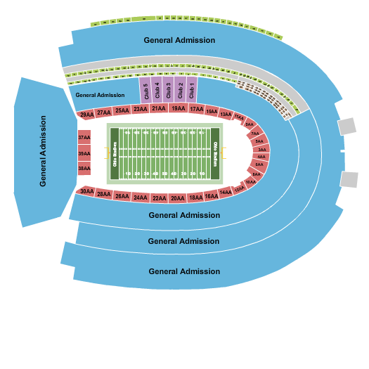 Ohio Stadium Football GA Seating Chart