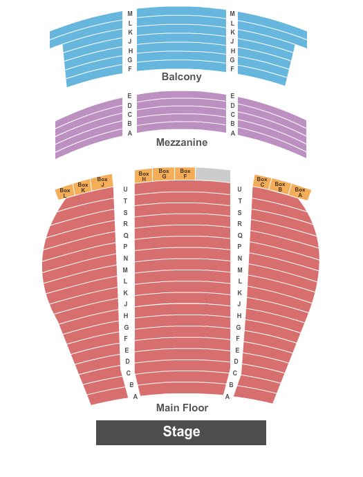 Mimi Ohio Theatre At Playhouse Square End Stage 2 Seating Chart