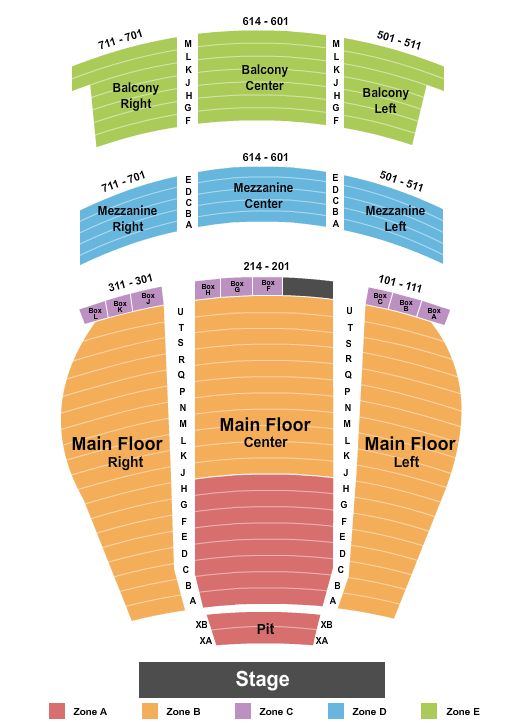 Ohio Theatre At Playhouse Square Seating Cleveland