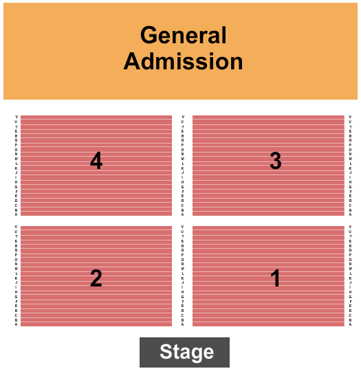 Ojibway Island End Stage Seating Chart
