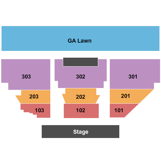 Oklahoma City Zoo Amphitheatre End Stage Seating Chart