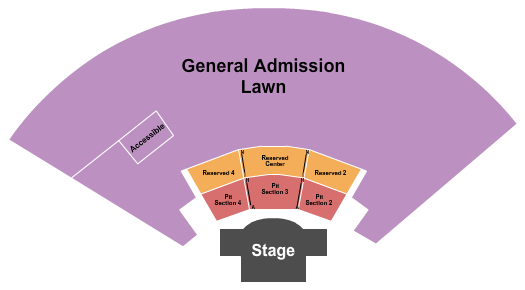 Oklahoma City Zoo Amphitheatre Endstage 3 Seating Chart