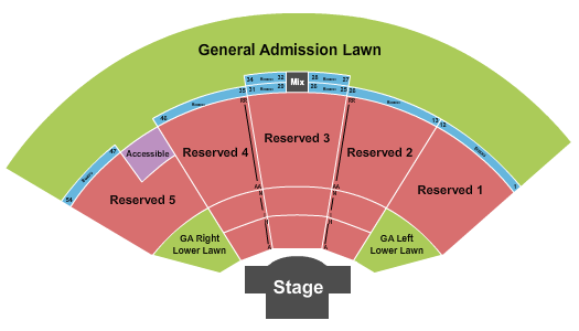 Oklahoma City Zoo Amphitheatre Seating Chart