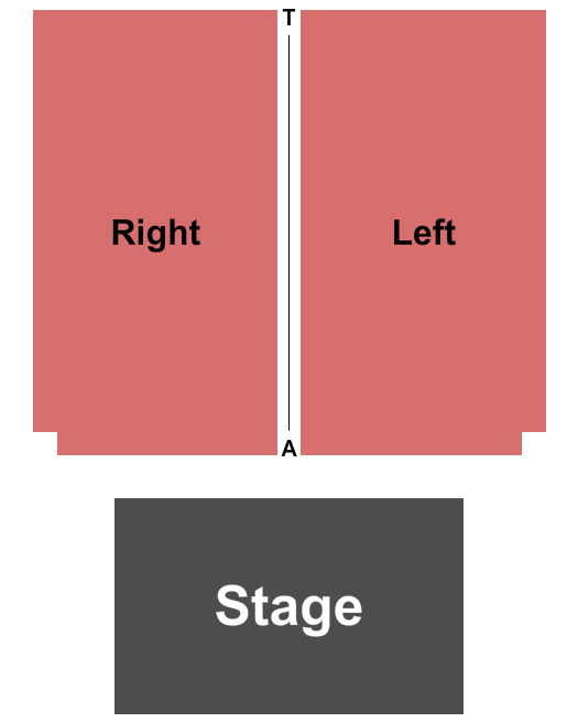 Okoboji Summer Theatre GA Reserved Seating Chart