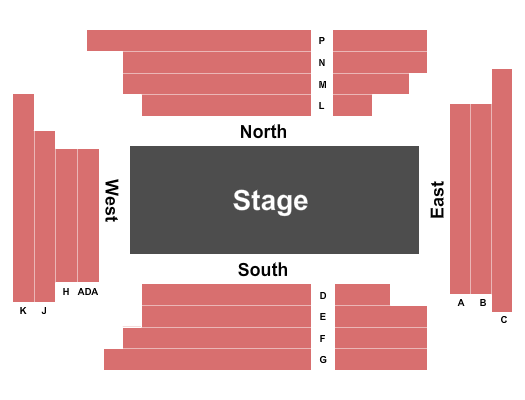 Old Barn Community Theatre Center Stage Seating Chart
