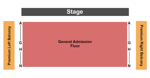 Knocked Loose Old Forester's Paristown Hall Seating Chart