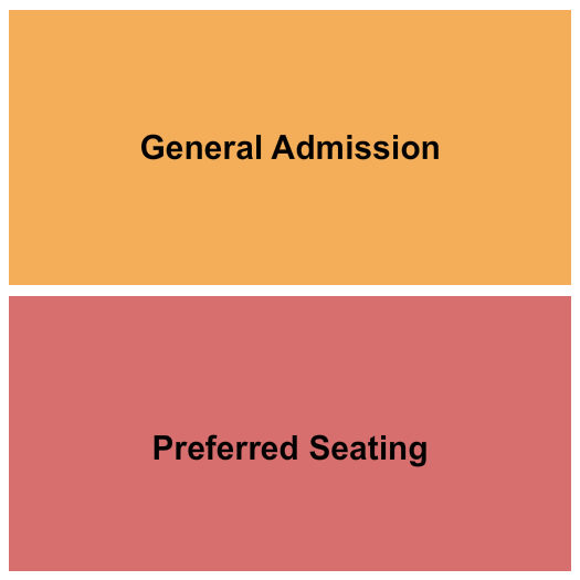 Olsen Run Comedy Club and Lounge GA/Preferred Seating Chart