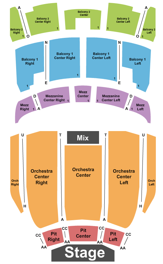 Olympia Theater Seating Chart Miami