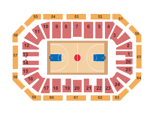Herb Brooks Arena Harlem Globetrotters Seating Chart