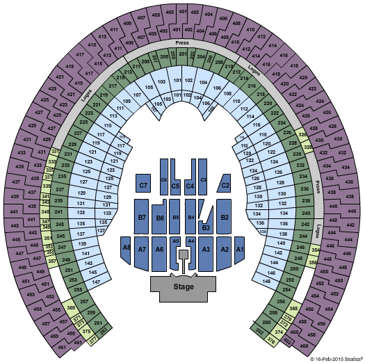Olympic Stadium - QC AC/DC Seating Chart