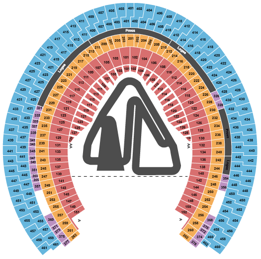Anaheim Seating Chart Supercross