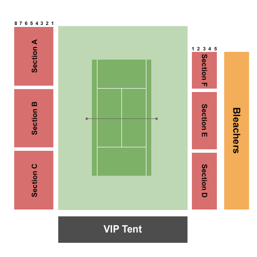 Omni Amelia Island Resort Tennis Seating Chart