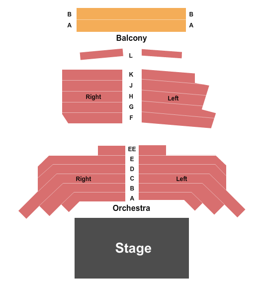 One World Theatre Seating Chart