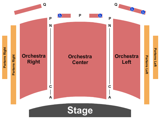 Opperman Music Hall Endstage Seating Chart